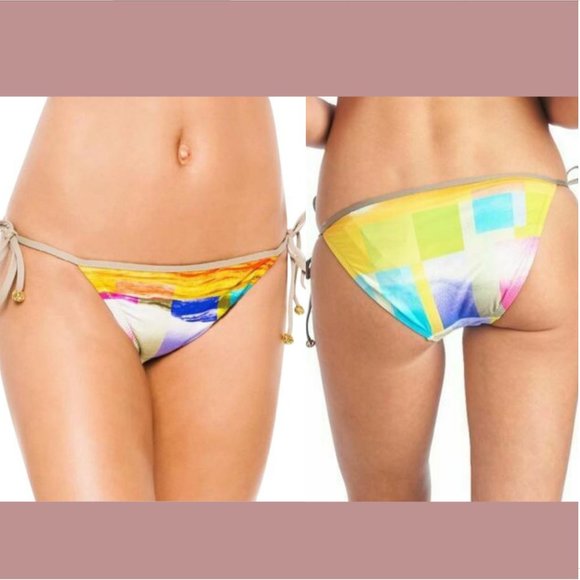 NWT! Trina Turk 'Crystal Cove' Tie-String Bikini Bottom [SZ 10 ]‎ - Picture 10 of 10